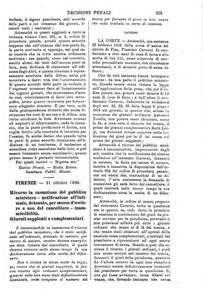 Annali della giurisprudenza italiana raccolta generale delle decisioni delle Corti di cassazione e d'appello in materia civile, criminale, commerciale, di diritto pubblico e amministrativo, e di procedura civile e penale