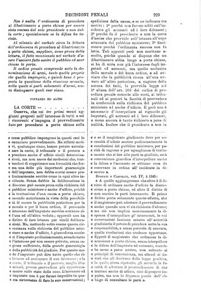 Annali della giurisprudenza italiana raccolta generale delle decisioni delle Corti di cassazione e d'appello in materia civile, criminale, commerciale, di diritto pubblico e amministrativo, e di procedura civile e penale