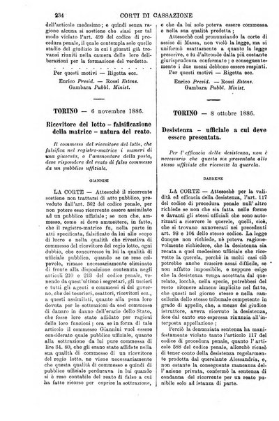 Annali della giurisprudenza italiana raccolta generale delle decisioni delle Corti di cassazione e d'appello in materia civile, criminale, commerciale, di diritto pubblico e amministrativo, e di procedura civile e penale