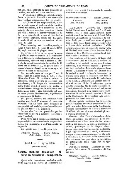 Annali della giurisprudenza italiana raccolta generale delle decisioni delle Corti di cassazione e d'appello in materia civile, criminale, commerciale, di diritto pubblico e amministrativo, e di procedura civile e penale