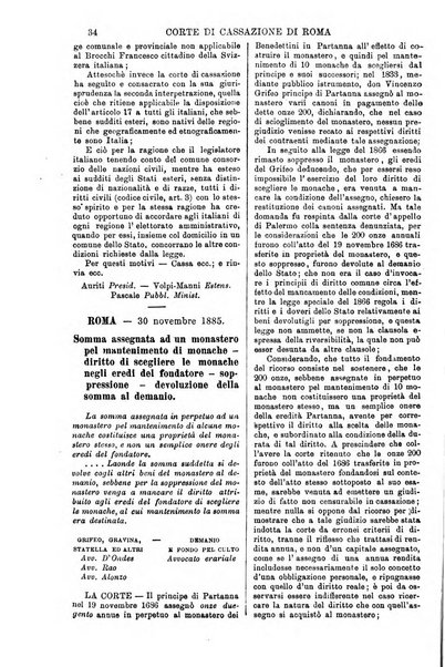 Annali della giurisprudenza italiana raccolta generale delle decisioni delle Corti di cassazione e d'appello in materia civile, criminale, commerciale, di diritto pubblico e amministrativo, e di procedura civile e penale