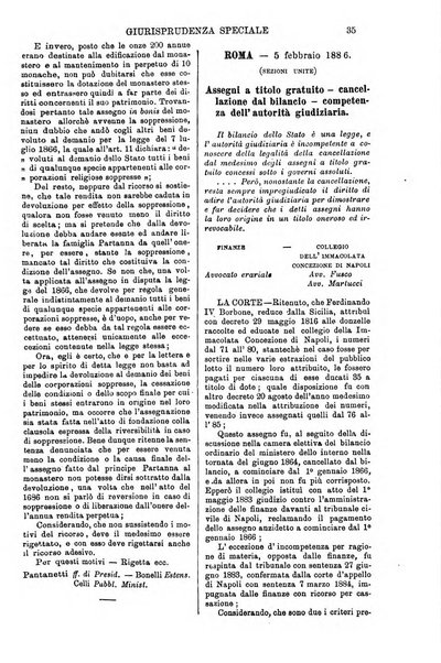 Annali della giurisprudenza italiana raccolta generale delle decisioni delle Corti di cassazione e d'appello in materia civile, criminale, commerciale, di diritto pubblico e amministrativo, e di procedura civile e penale