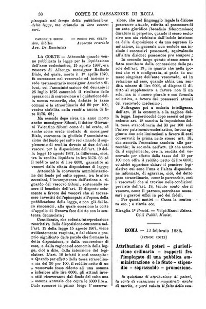 Annali della giurisprudenza italiana raccolta generale delle decisioni delle Corti di cassazione e d'appello in materia civile, criminale, commerciale, di diritto pubblico e amministrativo, e di procedura civile e penale