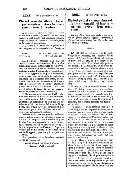 Annali della giurisprudenza italiana raccolta generale delle decisioni delle Corti di cassazione e d'appello in materia civile, criminale, commerciale, di diritto pubblico e amministrativo, e di procedura civile e penale