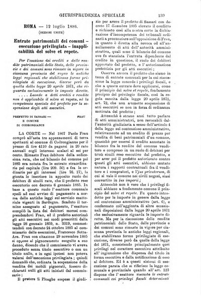 Annali della giurisprudenza italiana raccolta generale delle decisioni delle Corti di cassazione e d'appello in materia civile, criminale, commerciale, di diritto pubblico e amministrativo, e di procedura civile e penale