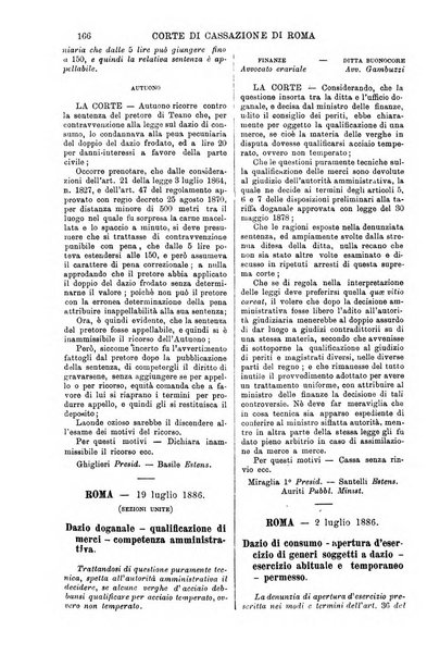 Annali della giurisprudenza italiana raccolta generale delle decisioni delle Corti di cassazione e d'appello in materia civile, criminale, commerciale, di diritto pubblico e amministrativo, e di procedura civile e penale