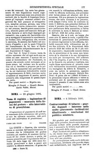 Annali della giurisprudenza italiana raccolta generale delle decisioni delle Corti di cassazione e d'appello in materia civile, criminale, commerciale, di diritto pubblico e amministrativo, e di procedura civile e penale