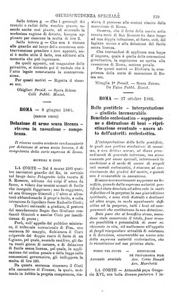 Annali della giurisprudenza italiana raccolta generale delle decisioni delle Corti di cassazione e d'appello in materia civile, criminale, commerciale, di diritto pubblico e amministrativo, e di procedura civile e penale