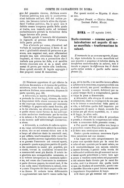 Annali della giurisprudenza italiana raccolta generale delle decisioni delle Corti di cassazione e d'appello in materia civile, criminale, commerciale, di diritto pubblico e amministrativo, e di procedura civile e penale