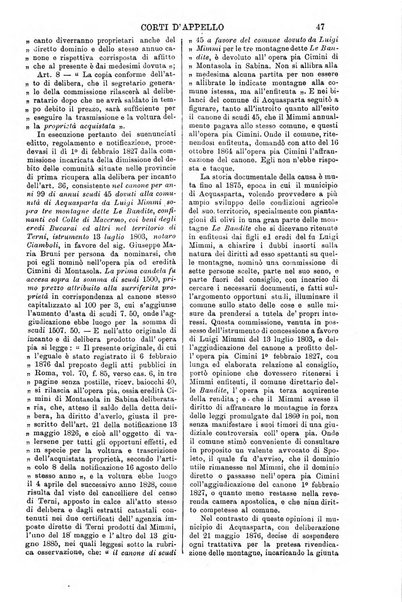 Annali della giurisprudenza italiana raccolta generale delle decisioni delle Corti di cassazione e d'appello in materia civile, criminale, commerciale, di diritto pubblico e amministrativo, e di procedura civile e penale