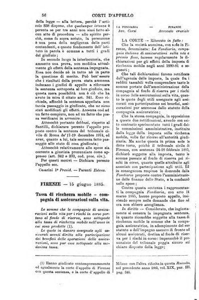 Annali della giurisprudenza italiana raccolta generale delle decisioni delle Corti di cassazione e d'appello in materia civile, criminale, commerciale, di diritto pubblico e amministrativo, e di procedura civile e penale