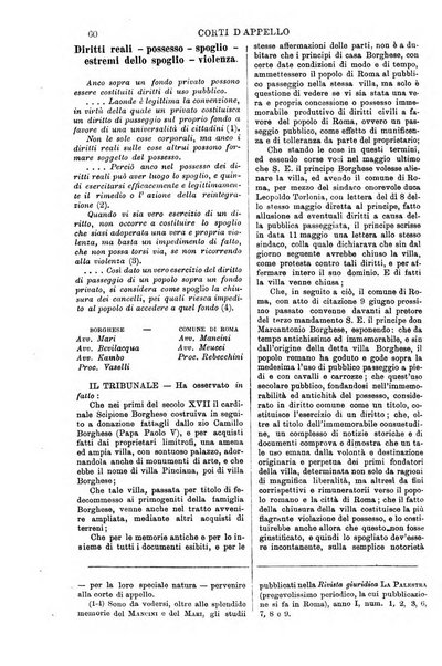 Annali della giurisprudenza italiana raccolta generale delle decisioni delle Corti di cassazione e d'appello in materia civile, criminale, commerciale, di diritto pubblico e amministrativo, e di procedura civile e penale