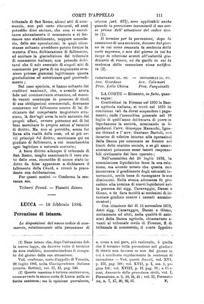 Annali della giurisprudenza italiana raccolta generale delle decisioni delle Corti di cassazione e d'appello in materia civile, criminale, commerciale, di diritto pubblico e amministrativo, e di procedura civile e penale