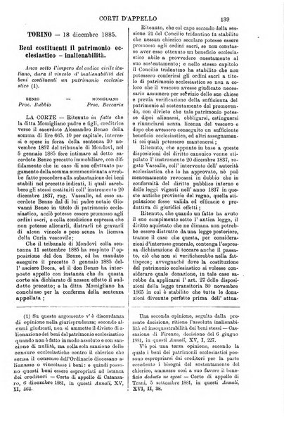 Annali della giurisprudenza italiana raccolta generale delle decisioni delle Corti di cassazione e d'appello in materia civile, criminale, commerciale, di diritto pubblico e amministrativo, e di procedura civile e penale