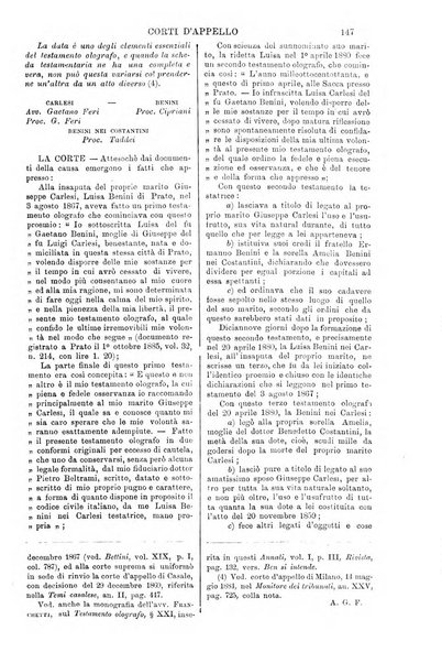 Annali della giurisprudenza italiana raccolta generale delle decisioni delle Corti di cassazione e d'appello in materia civile, criminale, commerciale, di diritto pubblico e amministrativo, e di procedura civile e penale