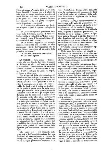 Annali della giurisprudenza italiana raccolta generale delle decisioni delle Corti di cassazione e d'appello in materia civile, criminale, commerciale, di diritto pubblico e amministrativo, e di procedura civile e penale