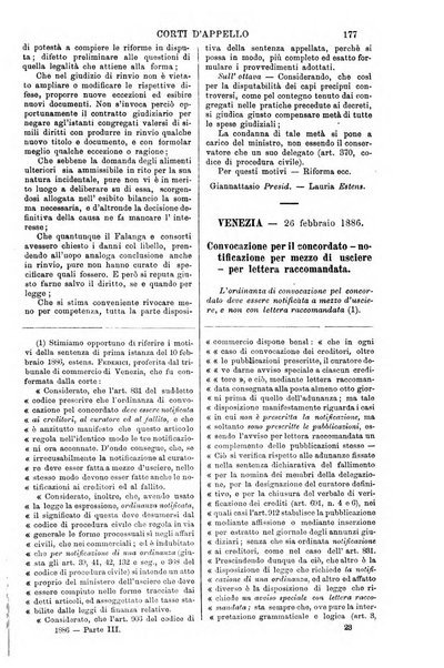 Annali della giurisprudenza italiana raccolta generale delle decisioni delle Corti di cassazione e d'appello in materia civile, criminale, commerciale, di diritto pubblico e amministrativo, e di procedura civile e penale