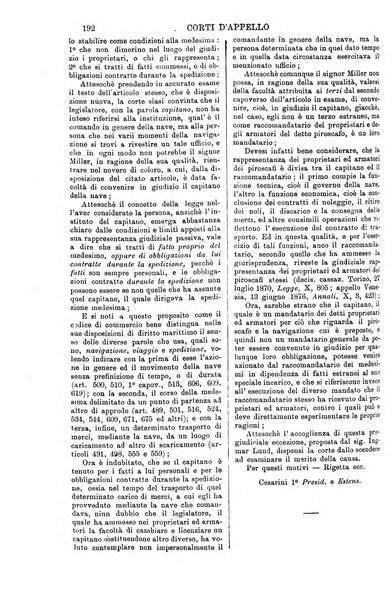 Annali della giurisprudenza italiana raccolta generale delle decisioni delle Corti di cassazione e d'appello in materia civile, criminale, commerciale, di diritto pubblico e amministrativo, e di procedura civile e penale