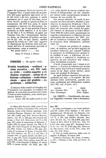 Annali della giurisprudenza italiana raccolta generale delle decisioni delle Corti di cassazione e d'appello in materia civile, criminale, commerciale, di diritto pubblico e amministrativo, e di procedura civile e penale