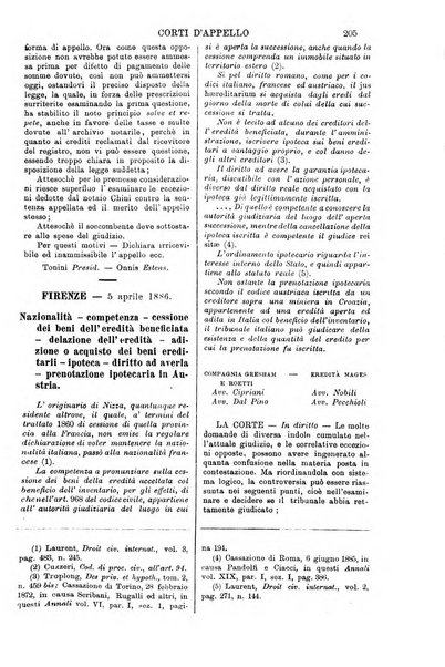 Annali della giurisprudenza italiana raccolta generale delle decisioni delle Corti di cassazione e d'appello in materia civile, criminale, commerciale, di diritto pubblico e amministrativo, e di procedura civile e penale