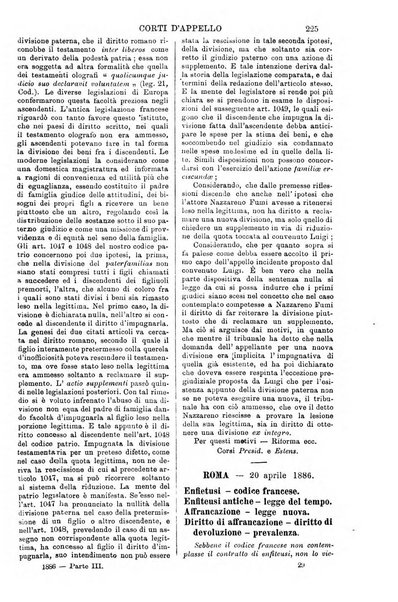 Annali della giurisprudenza italiana raccolta generale delle decisioni delle Corti di cassazione e d'appello in materia civile, criminale, commerciale, di diritto pubblico e amministrativo, e di procedura civile e penale