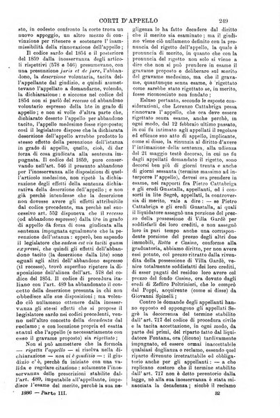 Annali della giurisprudenza italiana raccolta generale delle decisioni delle Corti di cassazione e d'appello in materia civile, criminale, commerciale, di diritto pubblico e amministrativo, e di procedura civile e penale