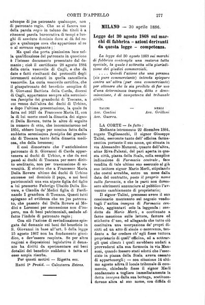 Annali della giurisprudenza italiana raccolta generale delle decisioni delle Corti di cassazione e d'appello in materia civile, criminale, commerciale, di diritto pubblico e amministrativo, e di procedura civile e penale