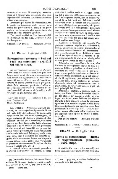 Annali della giurisprudenza italiana raccolta generale delle decisioni delle Corti di cassazione e d'appello in materia civile, criminale, commerciale, di diritto pubblico e amministrativo, e di procedura civile e penale