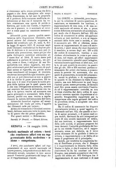 Annali della giurisprudenza italiana raccolta generale delle decisioni delle Corti di cassazione e d'appello in materia civile, criminale, commerciale, di diritto pubblico e amministrativo, e di procedura civile e penale