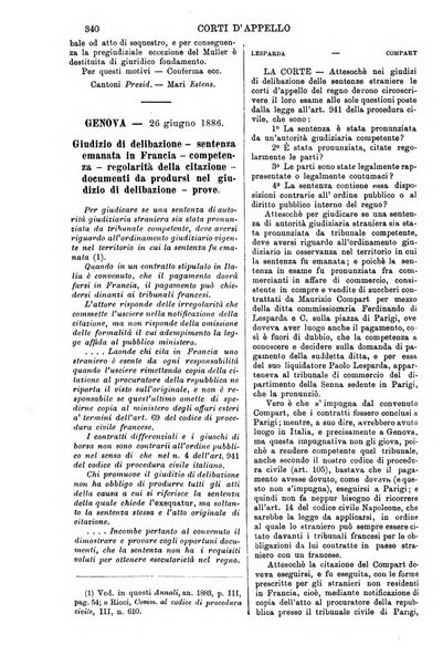 Annali della giurisprudenza italiana raccolta generale delle decisioni delle Corti di cassazione e d'appello in materia civile, criminale, commerciale, di diritto pubblico e amministrativo, e di procedura civile e penale