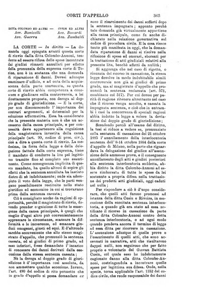 Annali della giurisprudenza italiana raccolta generale delle decisioni delle Corti di cassazione e d'appello in materia civile, criminale, commerciale, di diritto pubblico e amministrativo, e di procedura civile e penale