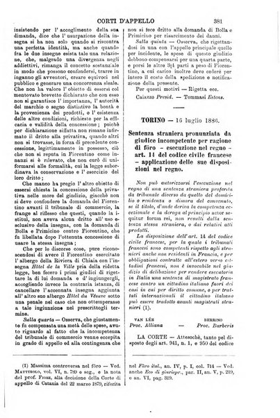 Annali della giurisprudenza italiana raccolta generale delle decisioni delle Corti di cassazione e d'appello in materia civile, criminale, commerciale, di diritto pubblico e amministrativo, e di procedura civile e penale