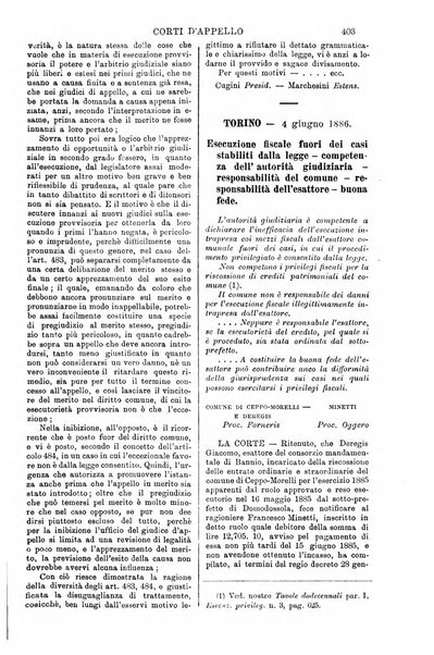 Annali della giurisprudenza italiana raccolta generale delle decisioni delle Corti di cassazione e d'appello in materia civile, criminale, commerciale, di diritto pubblico e amministrativo, e di procedura civile e penale