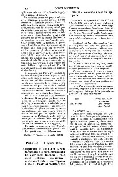 Annali della giurisprudenza italiana raccolta generale delle decisioni delle Corti di cassazione e d'appello in materia civile, criminale, commerciale, di diritto pubblico e amministrativo, e di procedura civile e penale