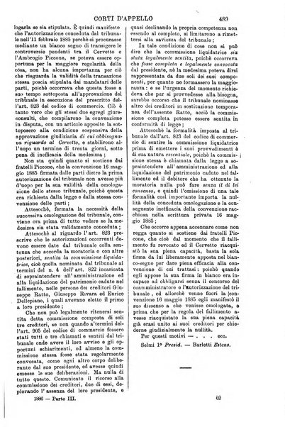 Annali della giurisprudenza italiana raccolta generale delle decisioni delle Corti di cassazione e d'appello in materia civile, criminale, commerciale, di diritto pubblico e amministrativo, e di procedura civile e penale