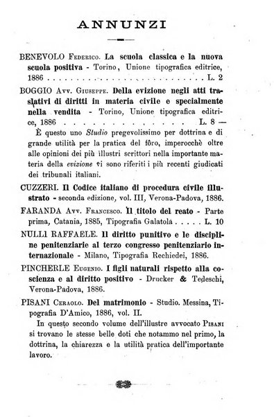 Annali della giurisprudenza italiana raccolta generale delle decisioni delle Corti di cassazione e d'appello in materia civile, criminale, commerciale, di diritto pubblico e amministrativo, e di procedura civile e penale