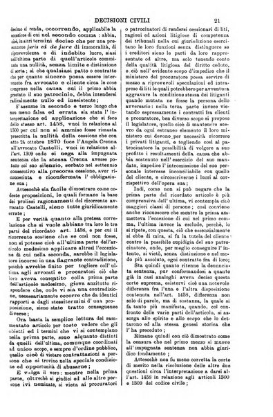 Annali della giurisprudenza italiana raccolta generale delle decisioni delle Corti di cassazione e d'appello in materia civile, criminale, commerciale, di diritto pubblico e amministrativo, e di procedura civile e penale