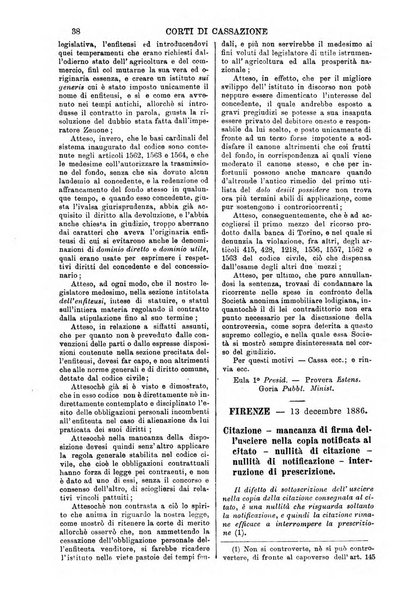 Annali della giurisprudenza italiana raccolta generale delle decisioni delle Corti di cassazione e d'appello in materia civile, criminale, commerciale, di diritto pubblico e amministrativo, e di procedura civile e penale