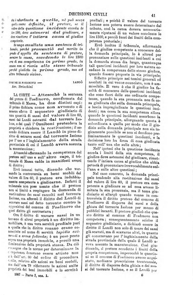 Annali della giurisprudenza italiana raccolta generale delle decisioni delle Corti di cassazione e d'appello in materia civile, criminale, commerciale, di diritto pubblico e amministrativo, e di procedura civile e penale