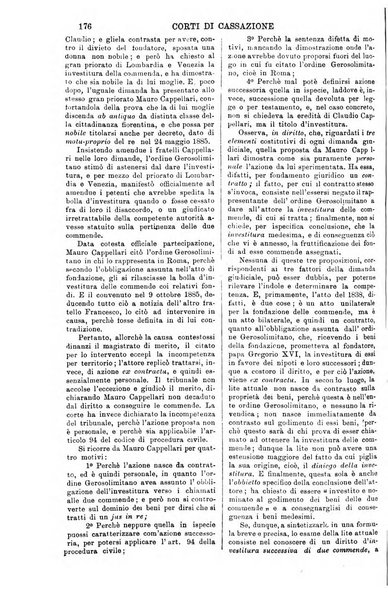 Annali della giurisprudenza italiana raccolta generale delle decisioni delle Corti di cassazione e d'appello in materia civile, criminale, commerciale, di diritto pubblico e amministrativo, e di procedura civile e penale