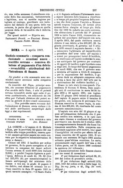 Annali della giurisprudenza italiana raccolta generale delle decisioni delle Corti di cassazione e d'appello in materia civile, criminale, commerciale, di diritto pubblico e amministrativo, e di procedura civile e penale