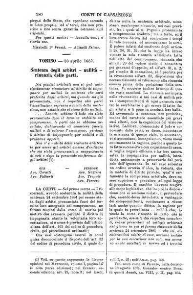 Annali della giurisprudenza italiana raccolta generale delle decisioni delle Corti di cassazione e d'appello in materia civile, criminale, commerciale, di diritto pubblico e amministrativo, e di procedura civile e penale