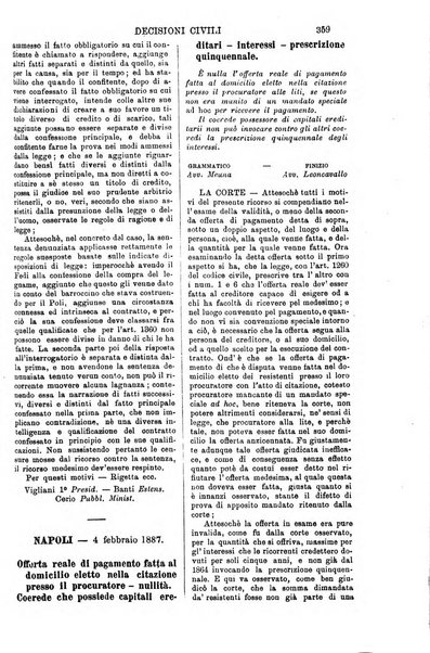 Annali della giurisprudenza italiana raccolta generale delle decisioni delle Corti di cassazione e d'appello in materia civile, criminale, commerciale, di diritto pubblico e amministrativo, e di procedura civile e penale