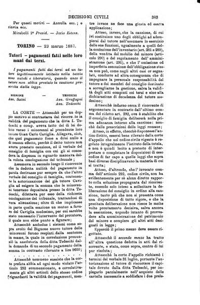 Annali della giurisprudenza italiana raccolta generale delle decisioni delle Corti di cassazione e d'appello in materia civile, criminale, commerciale, di diritto pubblico e amministrativo, e di procedura civile e penale