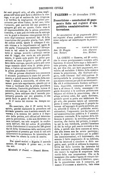 Annali della giurisprudenza italiana raccolta generale delle decisioni delle Corti di cassazione e d'appello in materia civile, criminale, commerciale, di diritto pubblico e amministrativo, e di procedura civile e penale