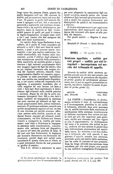 Annali della giurisprudenza italiana raccolta generale delle decisioni delle Corti di cassazione e d'appello in materia civile, criminale, commerciale, di diritto pubblico e amministrativo, e di procedura civile e penale