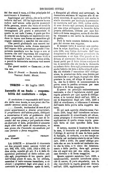 Annali della giurisprudenza italiana raccolta generale delle decisioni delle Corti di cassazione e d'appello in materia civile, criminale, commerciale, di diritto pubblico e amministrativo, e di procedura civile e penale