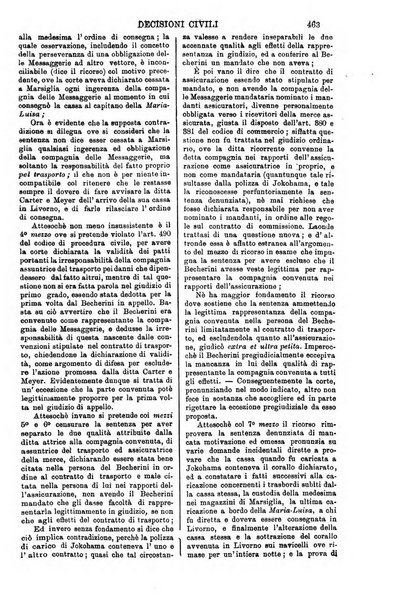 Annali della giurisprudenza italiana raccolta generale delle decisioni delle Corti di cassazione e d'appello in materia civile, criminale, commerciale, di diritto pubblico e amministrativo, e di procedura civile e penale