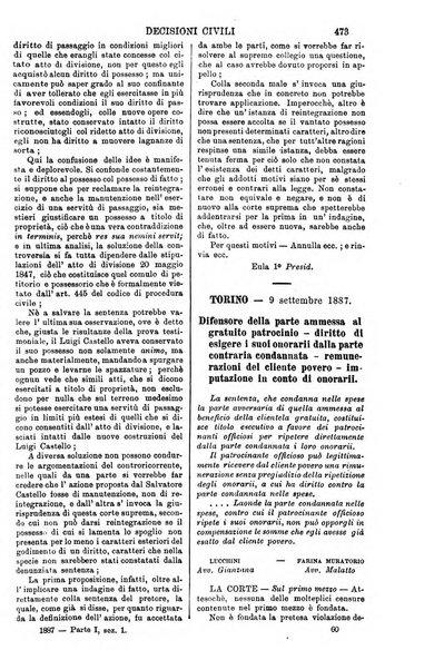 Annali della giurisprudenza italiana raccolta generale delle decisioni delle Corti di cassazione e d'appello in materia civile, criminale, commerciale, di diritto pubblico e amministrativo, e di procedura civile e penale