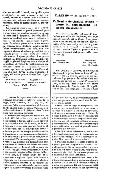 Annali della giurisprudenza italiana raccolta generale delle decisioni delle Corti di cassazione e d'appello in materia civile, criminale, commerciale, di diritto pubblico e amministrativo, e di procedura civile e penale